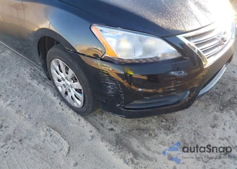 2015 Nissan Sentra Sv из США, поврежденный, VIN 3N1AB7AP9FL684063